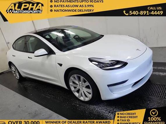TESLA MODEL 3 2021 5YJ3E1EA2MF861032 image